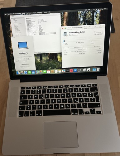 Apple macbook pro a1398 mitte - macbook,